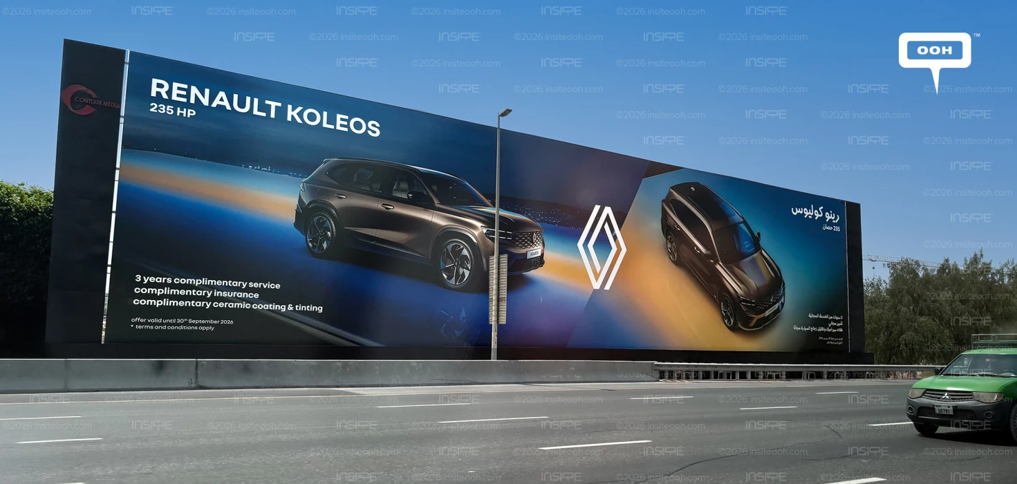 Renault Koleos Takes the Spotlight in Dubai New OOH Campaign