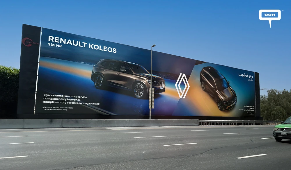 Renault Koleos Takes the Spotlight in Dubai New OOH Campaign