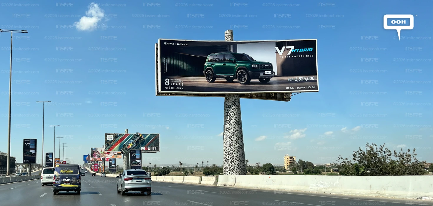 Haval V7 Hybrid Takes the “Chosen Ride” to Cairo’s Billboards