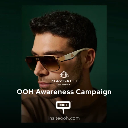 Maybach Eyewear Makes Its UAE OOH Debut Across Dubai Uni-Poles