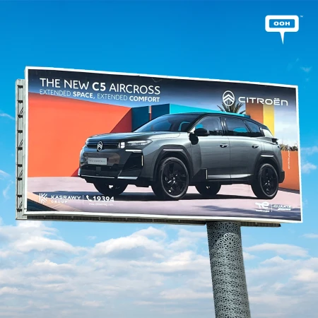 Citroën Makes Room for Comfort on Cairo’s Biggest Billboards