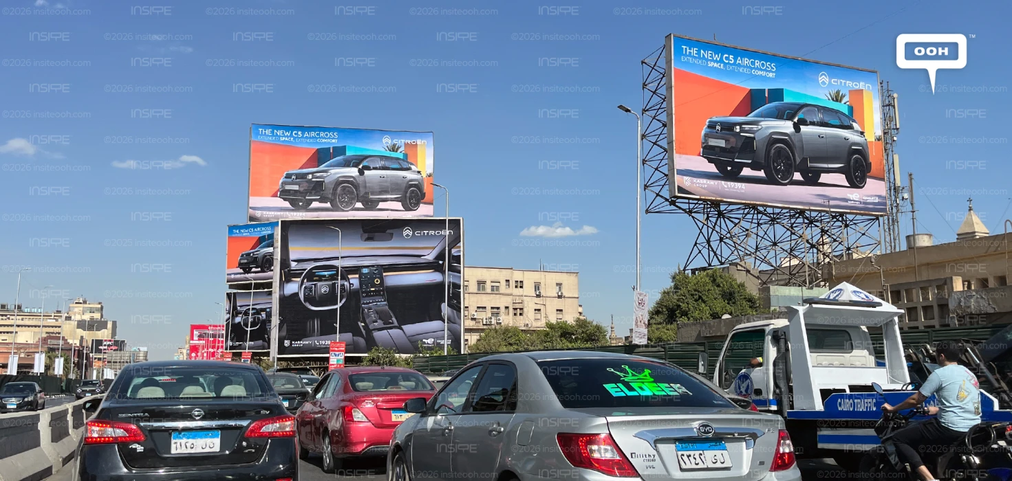 Citroën Makes Room for Comfort on Cairo’s Biggest Billboards
