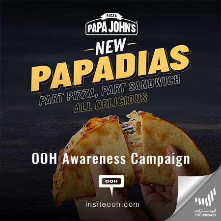 Papa John's Vivifies Dubai's Appetite with The New PAPADIAS Menu!