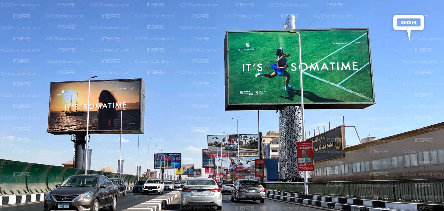 Somabay Brings a Slice of Coastal Luxury to Cairo’s Outdoor Billboards