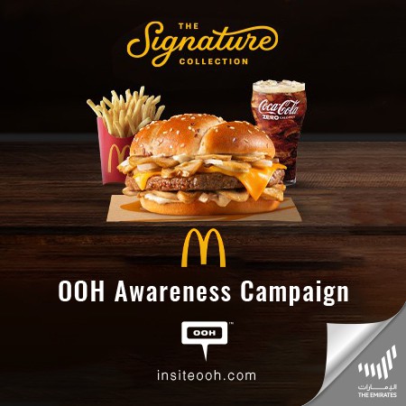 McDonald’s Sizzles on Dubai’s OOH Hot Spots with “The Signature” Collection