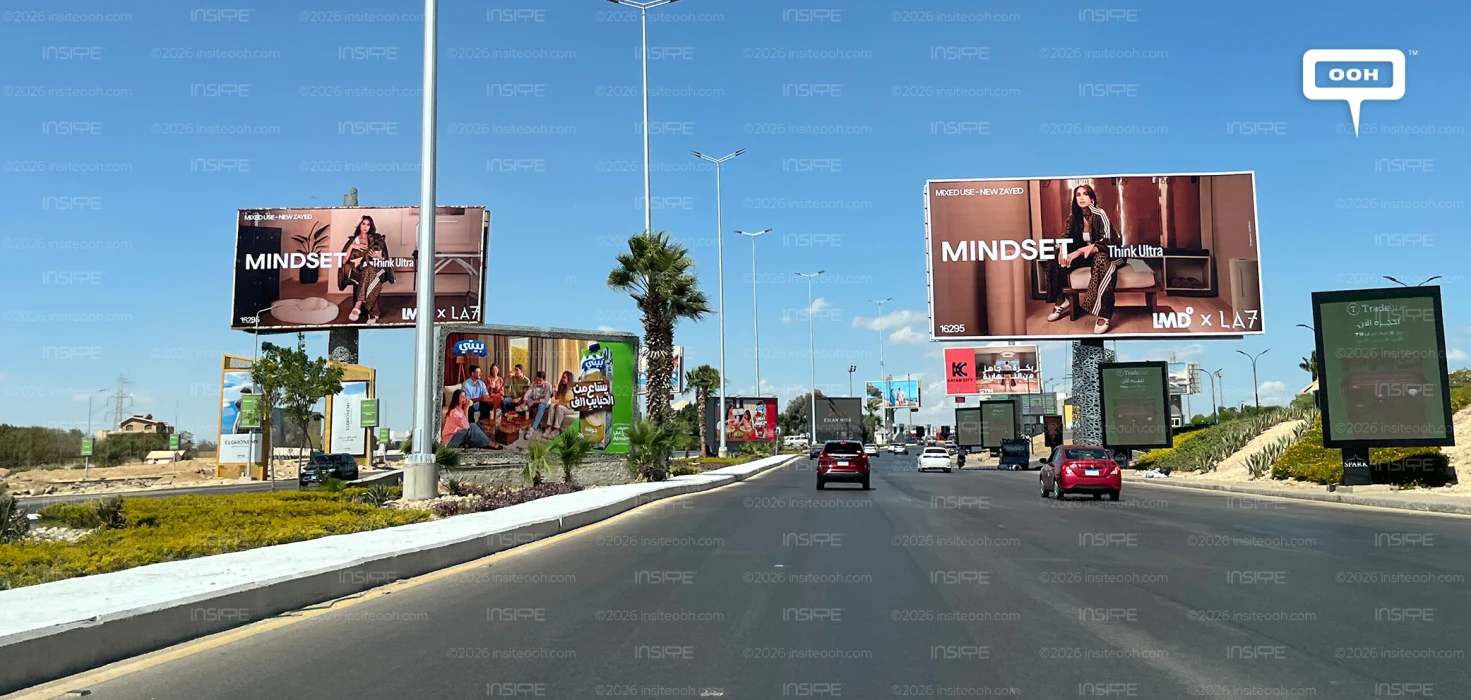 LMD And LA7 Bring Mindset To Life With Enjy Kiwan Across Cairo’s Billboards