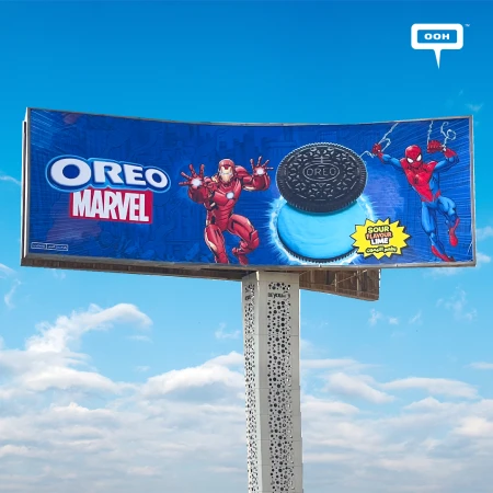 Oreo Teams Up With Marvel for a Superhero-Powered Sour Lime Billboard Campaign