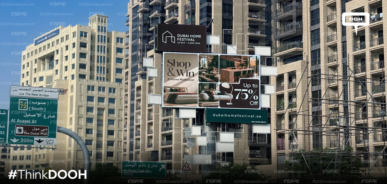 Dubai Home Festival Brings Interior Inspiration to Digital OOH