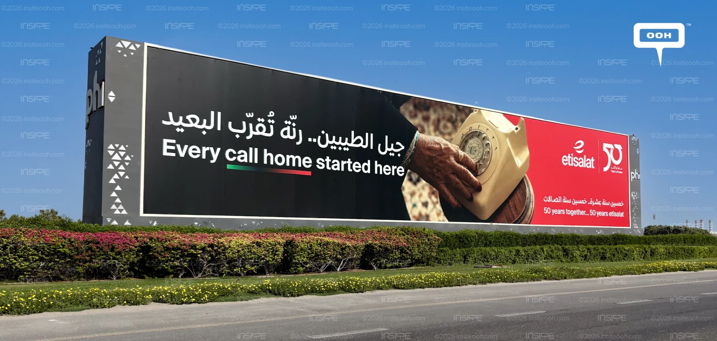 Etisalat and Looks Back at 50 Years of Connection in Nostalgic UAE Outdoors Ad