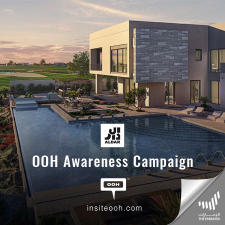 Aldar Showcases Stunning Townhouses & Villas in Yas Acres, The Magnolias on Dubai Billboards