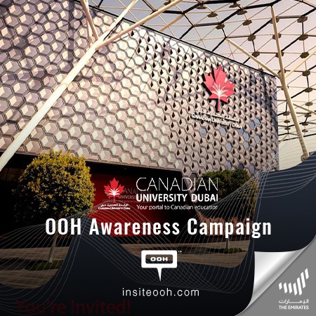 The Canadian University Dubai Welcomes Autumn 2021 Students on UAE's OOH Scene