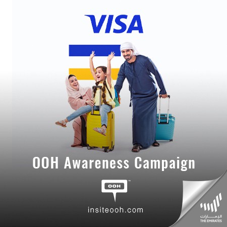 VISA Climbs on Dubai's Billboards with a Friendly OOH Campaign: "Meet Visa. A Network Working For Everyone"
