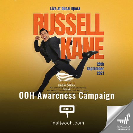 Dubai Opera Is Inviting Audiences for An Evening of Laughter & Fun with The Comedian RUSSELL KANE