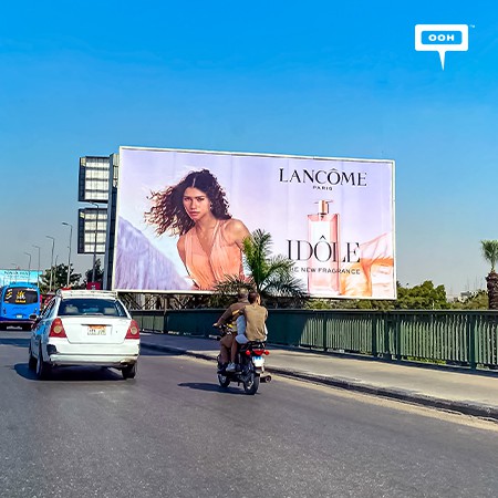 A Glamorous Aura Envelopes Cairo’s OOH Scene with Zendaya’s Stunning Appearance, Promoting IDÔLE from LANCÔME PARIS