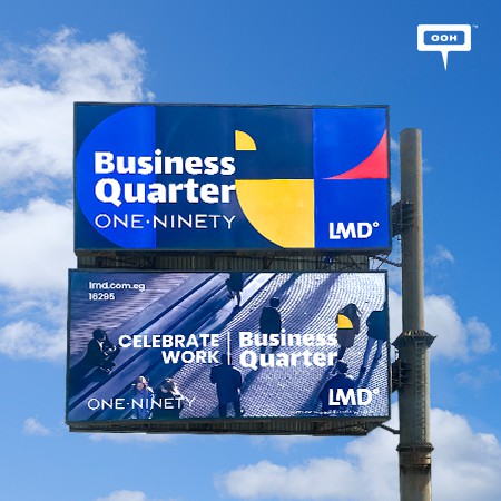 LMD Celebrates Work on Cairo's Billboards with their New Project One-Ninety!