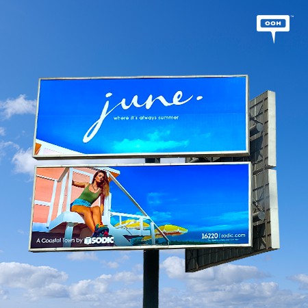 SODIC Developments Nails Greater Cairo’s Billboards with its Gated Coastal Town, June North Coast!