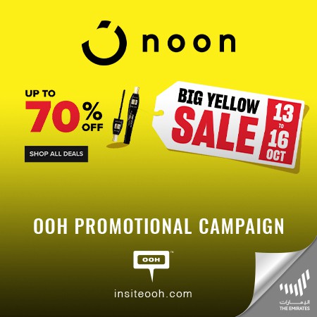 Noon UAE Spreads Joy and Delight on Dubai’s Billboards with Its “Grocery on noon” Campaign
