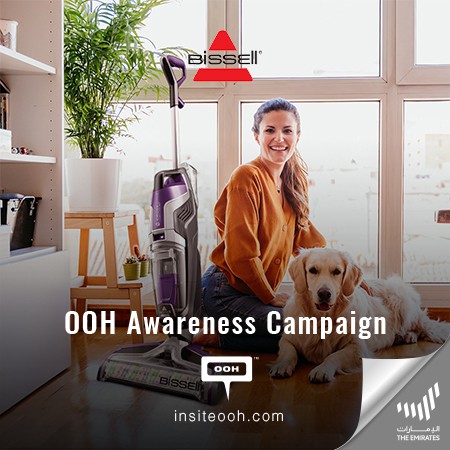 Bissell Strikes Dubai’s OOH Arena to Market Its Newest Invention