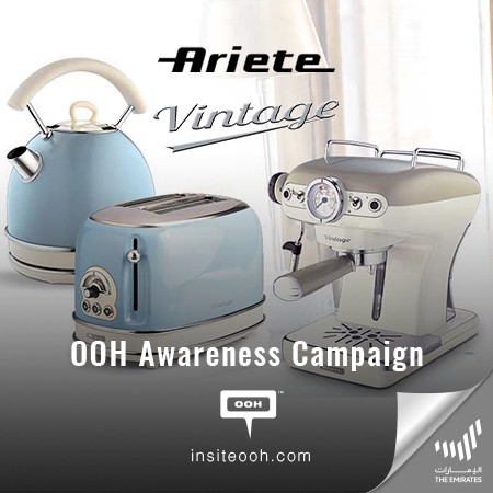 Ariete Makes its First Appearance on Dubai's Billboards, Presenting Dazzling Kitchen Appliances Lines
