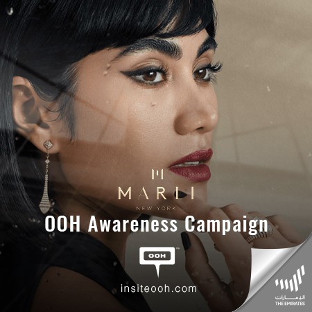 Marli New York Sparkles on Dubai's OOH Scene Revealing the Autumn Daze Collection