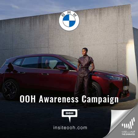 BMW Electrifies The OOH Scene in Dubai with Its Newest Outdoor Campaign for The First Ever BMW ix