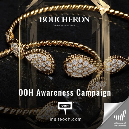 BOUCHERON Glamorizes Dubai's Billboards with a New Awareness Campaign