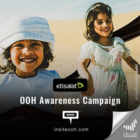 Etisalat Brightens Up Billboards Across The UAE in Celebration of The Year of The Fiftieth