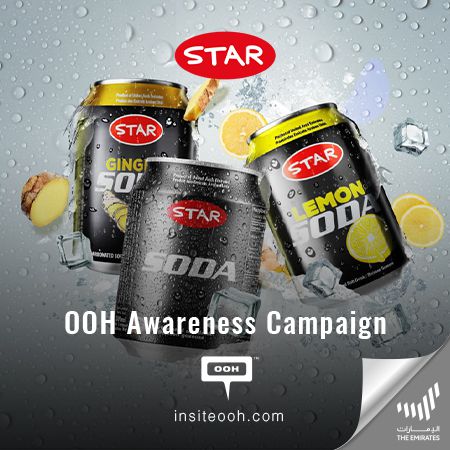 Star Strikes on Dubai's OOH Scene with its Energizing Soft Drinks with innovative Flavors