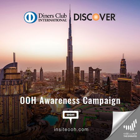 Discover & Diners Club International Climbs on Dubai's Billboards; Explore and Enjoy Dubai!