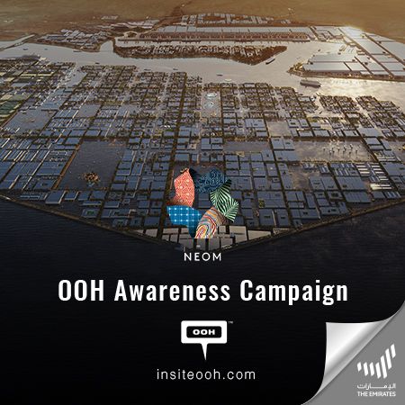 NEOM Announces on Dubai's Billboards to Build the World's Largest Floating Industrial Complex, OXAGON