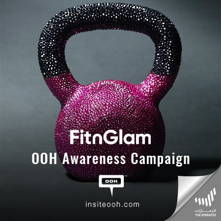 Women's Fitness Superclub FitnGlam Offers One Month Free on Dubai's OOH Scene!
