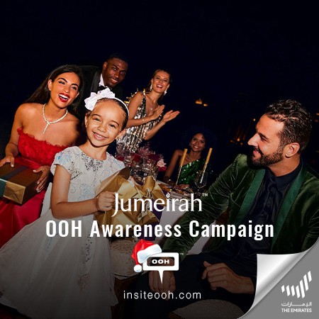 Jumeirah Hotels & Resorts Twinkling on Dubai's OOH Scene with Exceptional "Festive Moments" Campaign