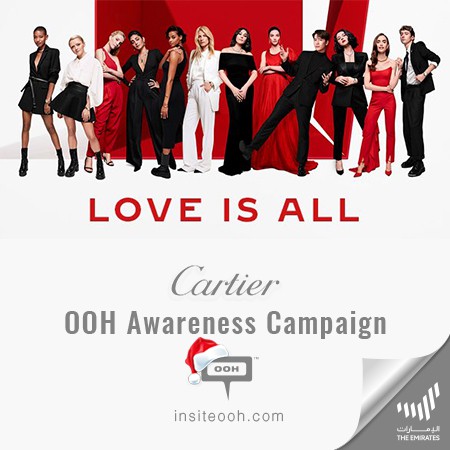 Cartier Celebrates Love in Dubai with The Love Is All Campaign, Starring Monica Bellucci, Lily Collins & A Squad of Artists!