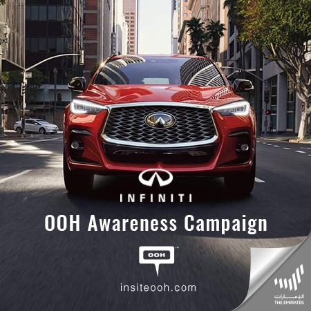 Infiniti Pushes Audiences' Boundaries by Tempting them to "Unfollow the Crowd" on Dubai's OOH Arena