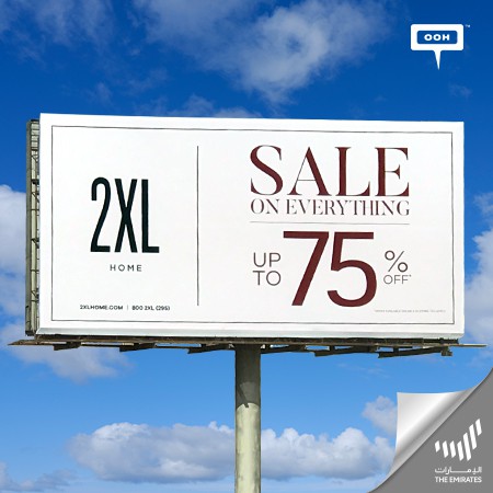 2XL Home Re-launched Their “Biggest Sale Ever” Campaign on the Roads of Dubai