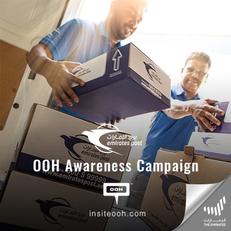 Emirates Post Pops Up On Dubai’s Billboards With Their Service Point