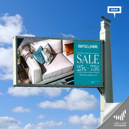 Chattels & More Announce a Huge Sale Up to 75% On Dubai’s OOH Arena