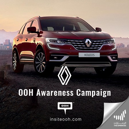 The New Renault Koleos Conquers Everything on Dubai's OOH Scene!