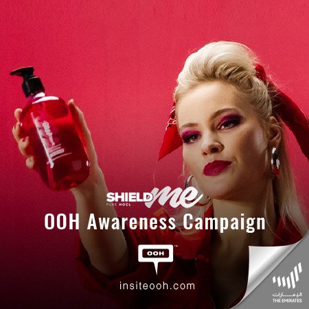 SHIELDme Exhibits their Premium Fragranced Hand Wash Range on UAE’s Billboards