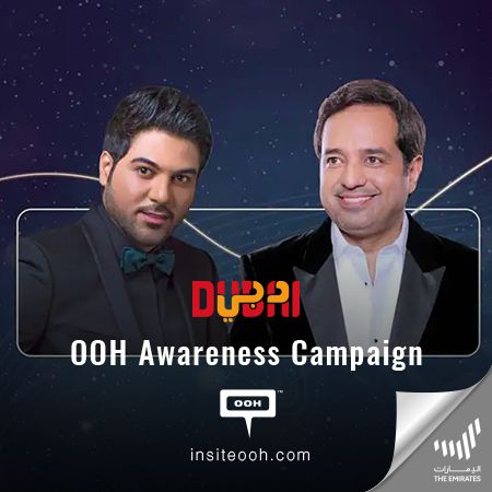 Rashed Al Majed & Waleed Al Shami Fire Up Dubai's Billboards with A Musical Extravaganza Marking The End of DSF