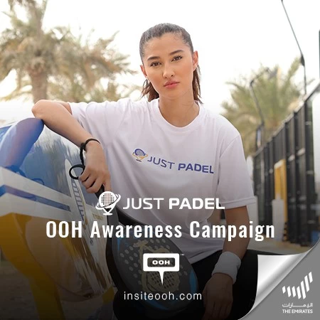 Just Padel Blasts Off Their BOOK. PLAY. ENJOY Campaign on UAE’s Billboards