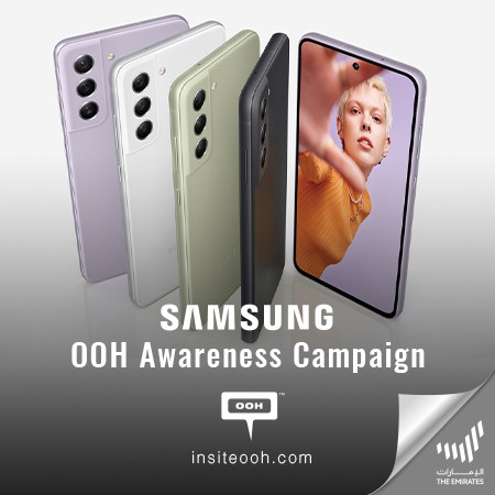 Samsung Releases A Stunning Campaign, Rolled Out on 3D Billboards in Dubai for the Galaxy Unpacked Mobile