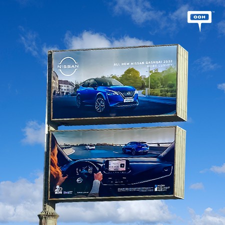 NISSAN Lands On Cairo’s OOH Scene With The All New Qashqai 2022