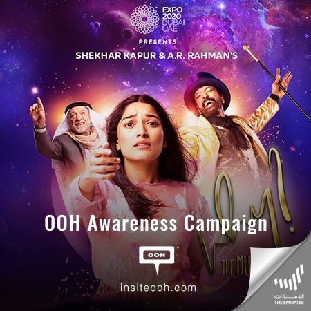 Expo 2020 Dubai Presents Shekhar Kapur & A R Rahman’s “Why? The Musical” on UAE’s Billboards