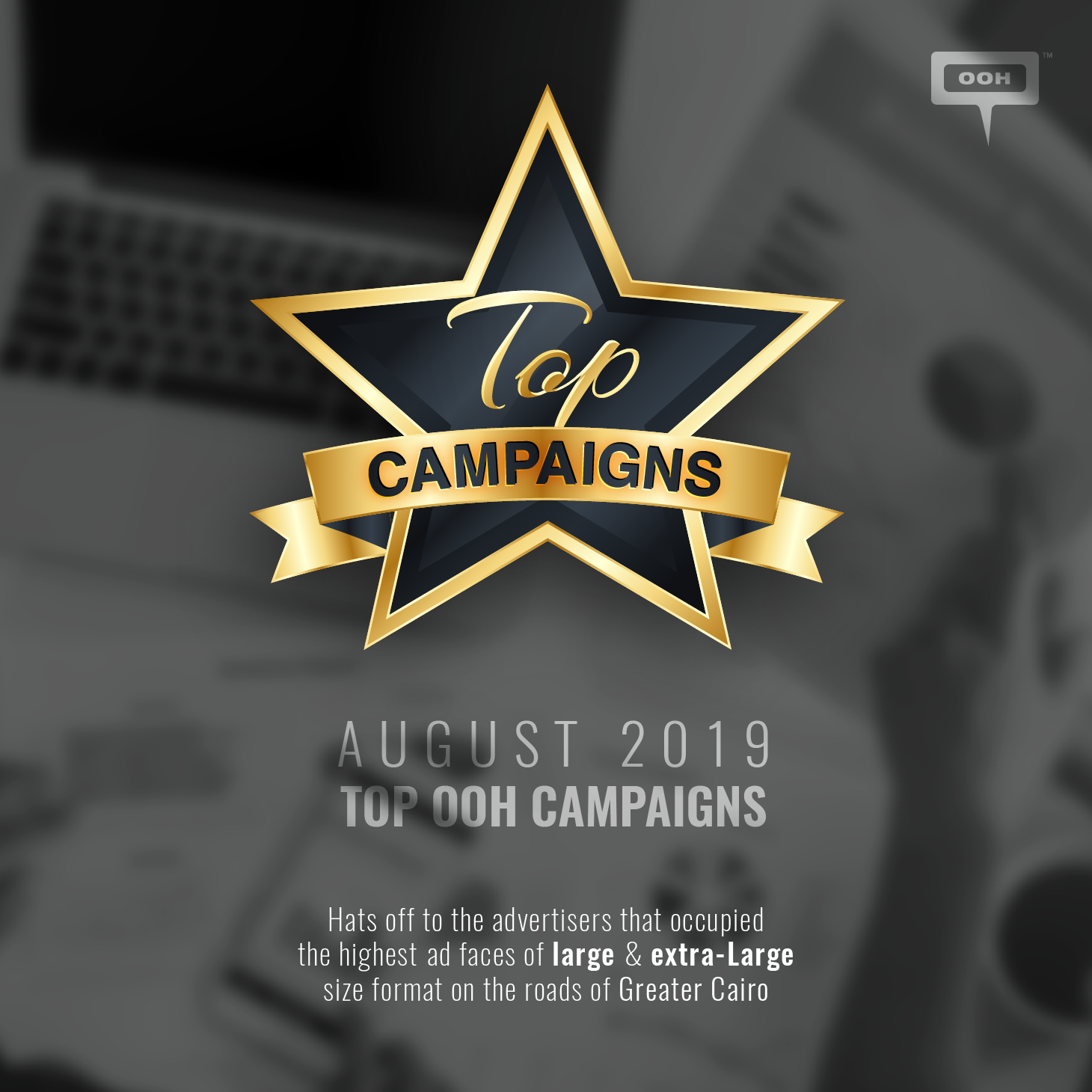 August’s Top 20 Campaigns has arrived to the OOH market!