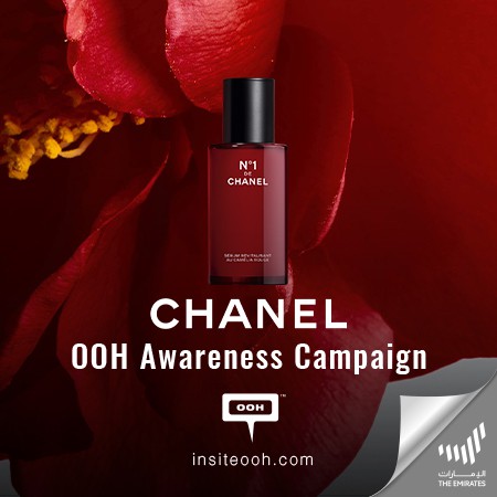 CHANEL Climbed Up Dubai's Billboards, Inviting To Discover A New Holistic Vision of Beauty During Le Jardin N°1 DE CHANEL