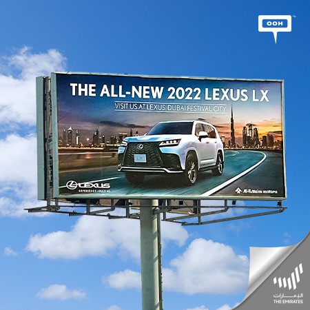 The All-New Lexus LX & NX Make a Confounding Debut on UAE’s Billboards