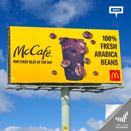 McCafé Lights up Dubai's Billboards; For Every Beat of The Day!