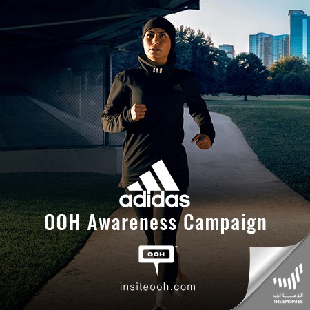 The New "Impossible Is Nothing" Campaign From Adidas Hits Dubai's OOH Scene, Featuring Asma Elbadawi & Fatima Ibrahimi