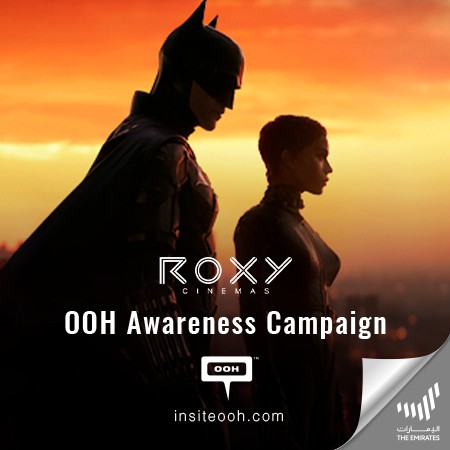Roxy Cinemas Invites DC Fans on Dubai's Billboards To The First Premiere Screening of THE BATMAN 2022